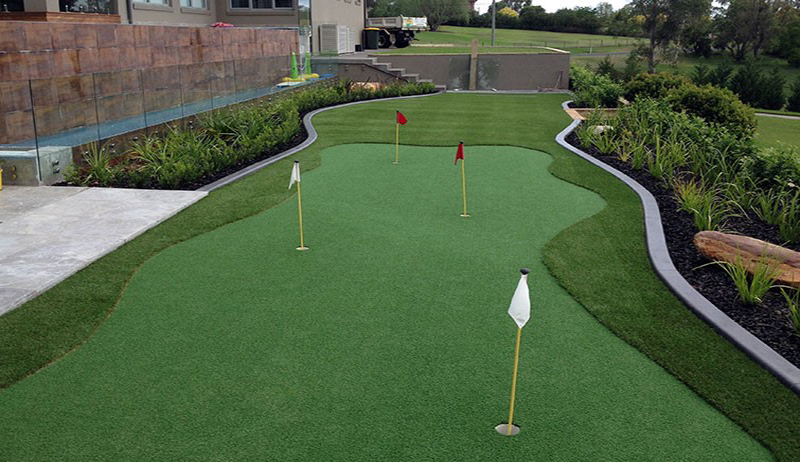 Ứng dụng thảm cỏ nhân tạo trong sân golf