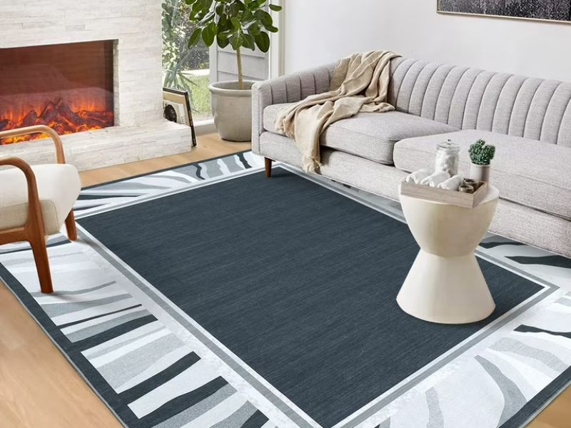 Thảm lông ngắn hiện đại