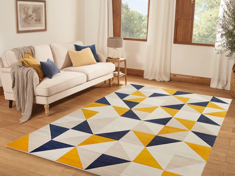 Thảm họa tiết hình học 