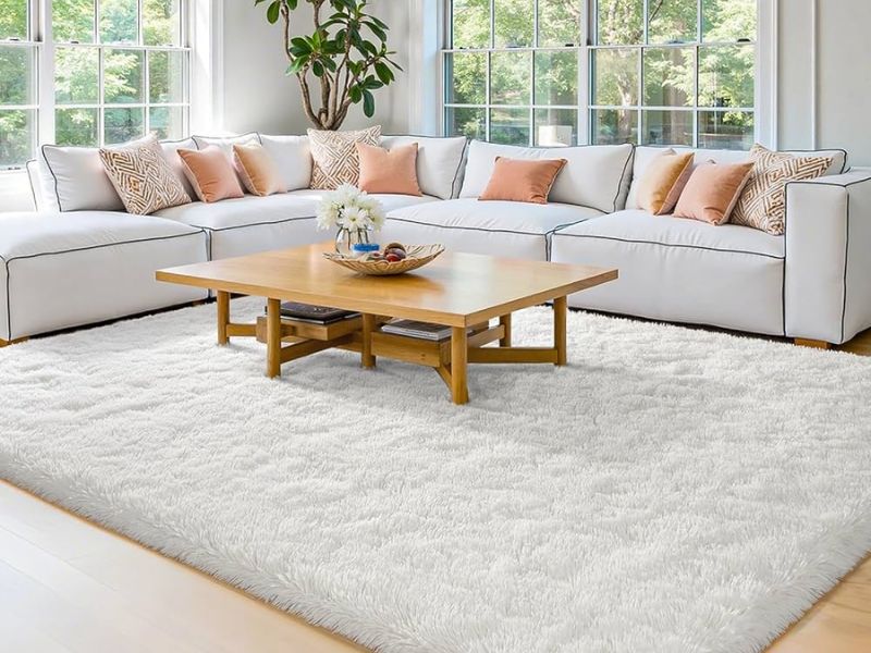 Thảm lông xù cao cấp