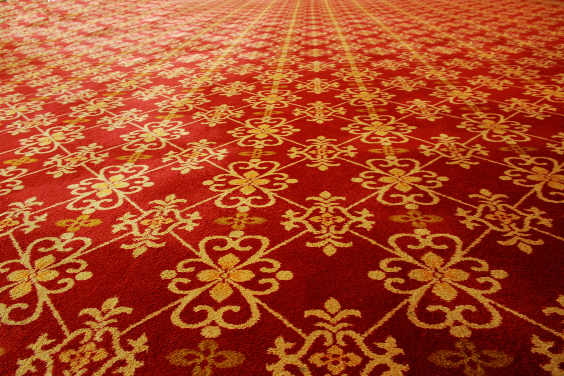 Thảm sàn màu đỏ - Hình 2