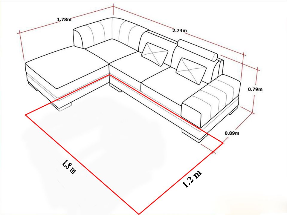 Chọn kích thước thảm vừa đủ với căn phòng