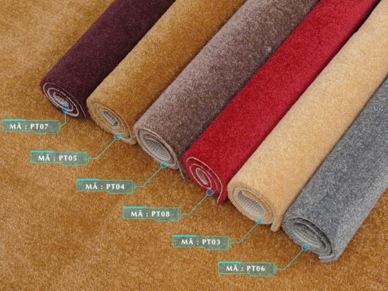 Thảm cuộn trơn màu